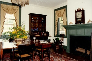 The North House Dining Room after Restoration